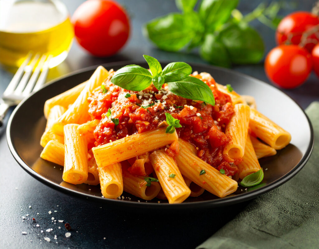Fideos con salsa bolognesa