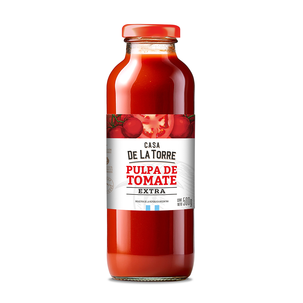 Pulpa de tomate extra 500 g.