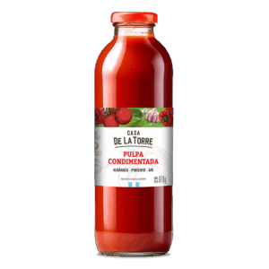 Pulpa condimentada con albahaca, pimiento y ajo 910 g