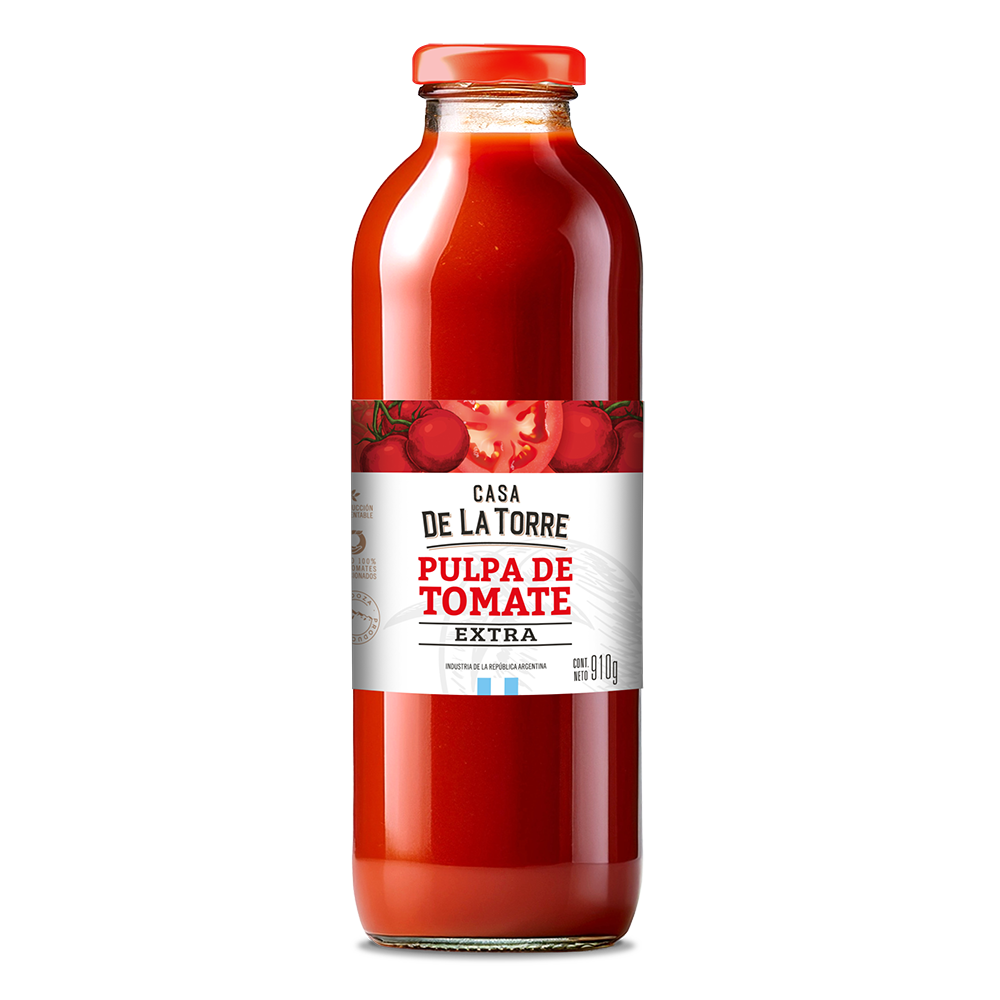 Pulpa de tomate extra 910 g.
