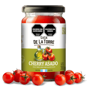 Tomates cherry asados con aceite de oliva 360 g.