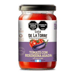 Tomate con berenjena asada 360 g.