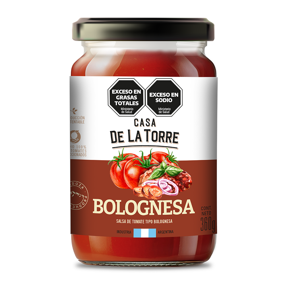 Salsa bolognesa 360g