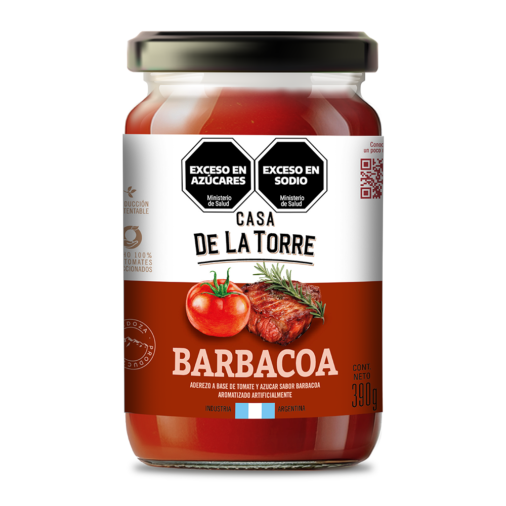 Barbacoa 390 g.