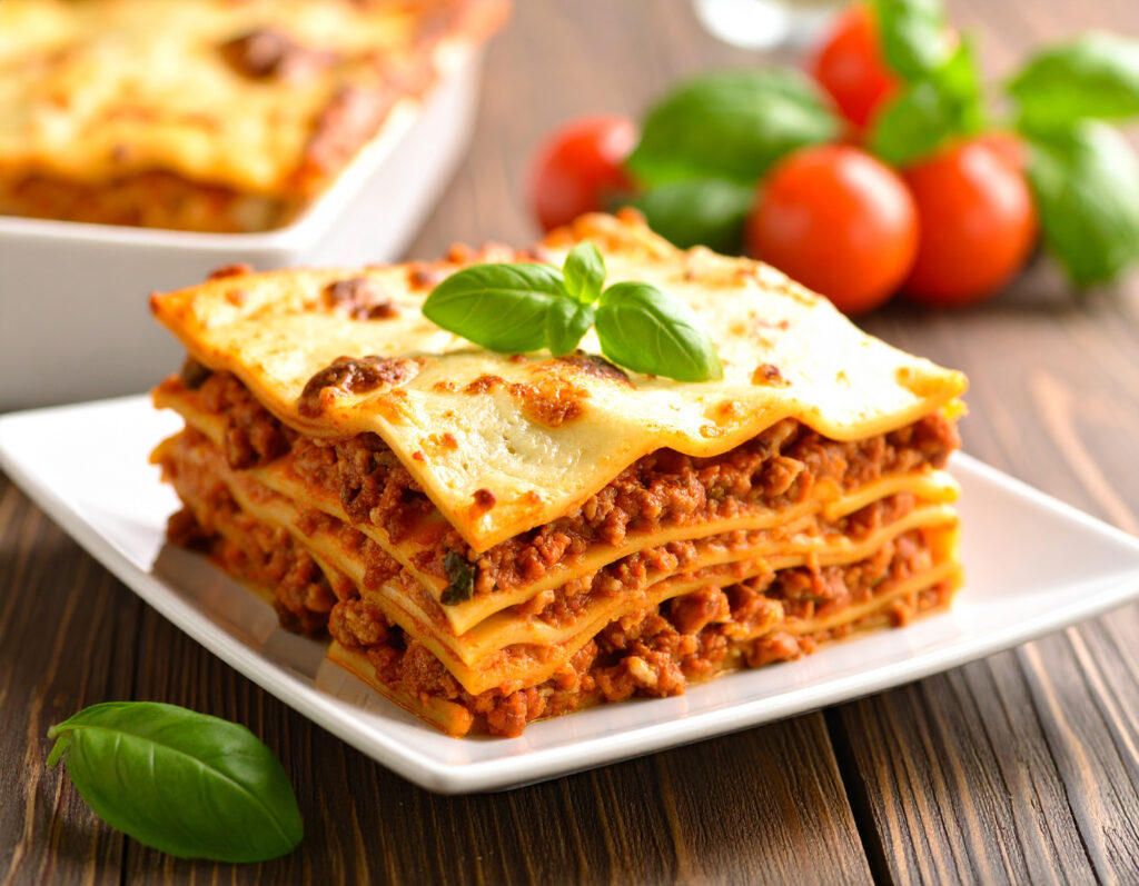 Lasagna de carne
